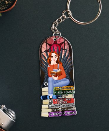 Personalized Gifts For Book Lover Keychain 06Hupu271224Pa