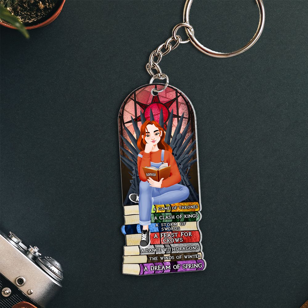 Personalized Gifts For Book Lover Keychain 06Hupu271224Pa