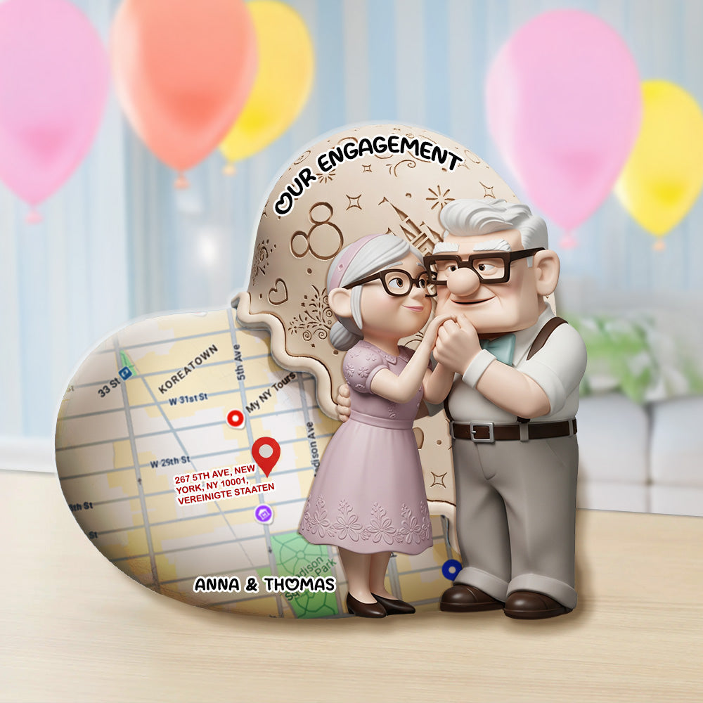 Old Couple Plaque - Personalized Gifts For Couple 01Ohmg170725