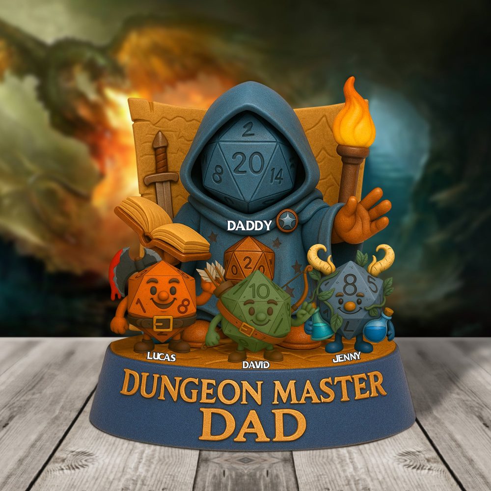 Master Dad Acrylic Plaque - Personalized Christmas Gifts For Dad 03Natn090525 - Image 4