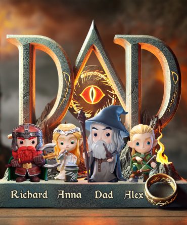 Personalized Christmas Gifts For Dad Plaque 03Hudt170425