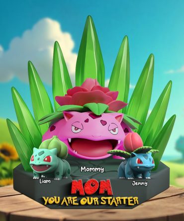 Monster Mom Plaque - Personalized Gifts For Mom 011Ohpu240425