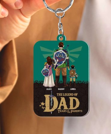 Personalized Gifts For Dad Keychain 02Hudt170524Hg