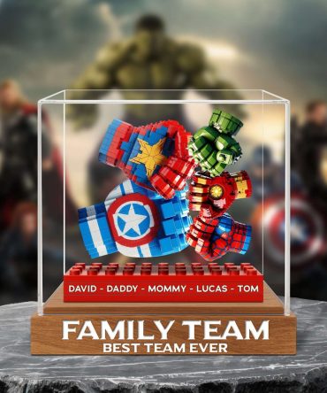 Family Team Acrylic Plaque Personalized Christmas Gifts For Family 05Ohtn230525