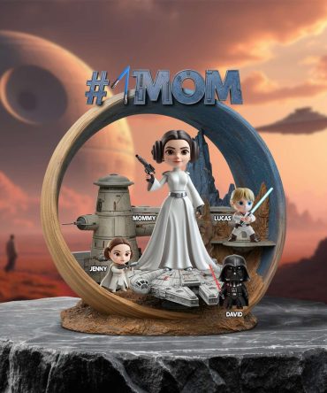 #1 Mom In The Universe – Personalized Christmas Gift For A Stellar Mommy 02Qhtn250425