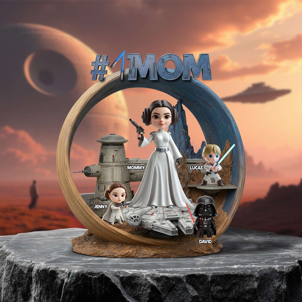#1 Mom In The Universe – Personalized Christmas Gift For A Stellar Mommy 02Qhtn250425