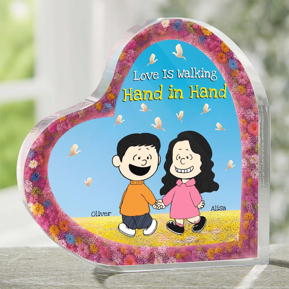 Personalized Gifts For Couple Heart Plaque 01Ohmh051224Da