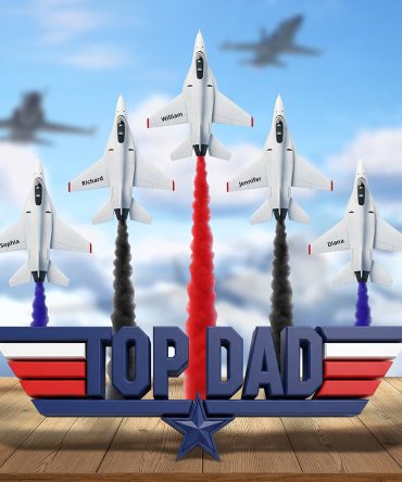 Top Dad Acrylic Plaque - Personalized Christmas Gifts For Dad 04Ohqn280525