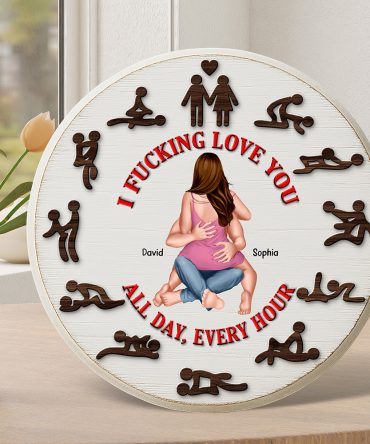 Naughty Couple Plaque - Personalized Gifts For Couple 05Ohqn050525