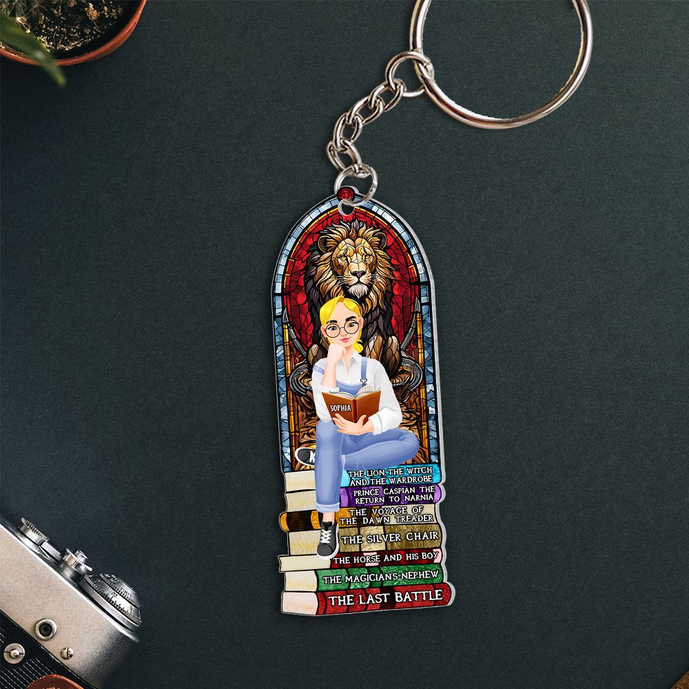 Personalized Gifts For Book Lover Keychain 07Hupu271224Pa