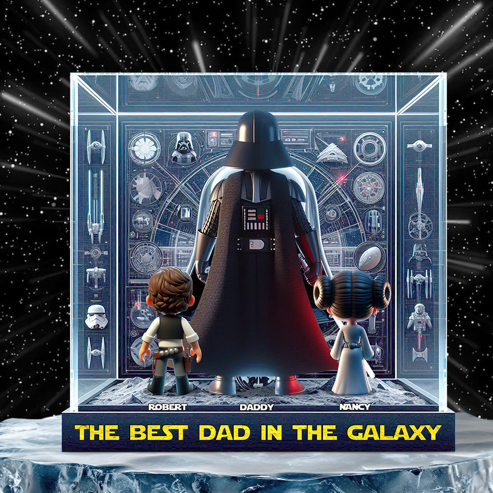 The Best Dad Acrylic Plaque Personalized Gifts For Dad 03Ohdt120525