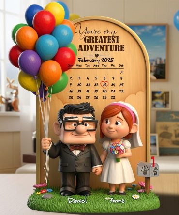 Greatest Adventure Acrylic Plaque - Personalized Anniversary Gifts For Couples 03Tolu190725