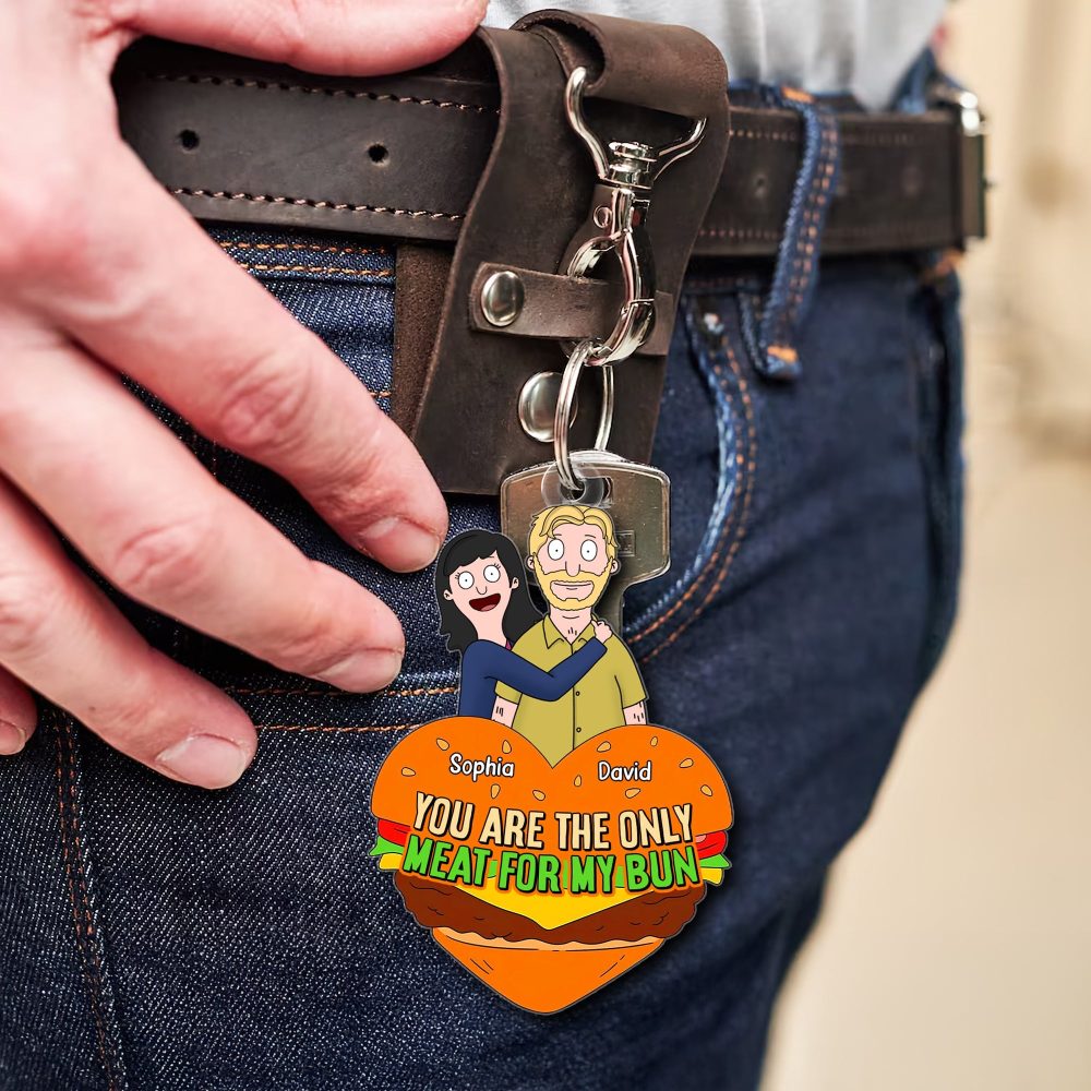 Personalized Gifts For Couple Keychain, Funny Quirky Gift For Him & Her 02Qhtn110225Hg - Image 3