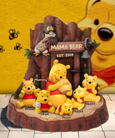 Honey Jar Acrylic Plaque – Personalized Christmas Gifts For Mom 05Ohlu030425
