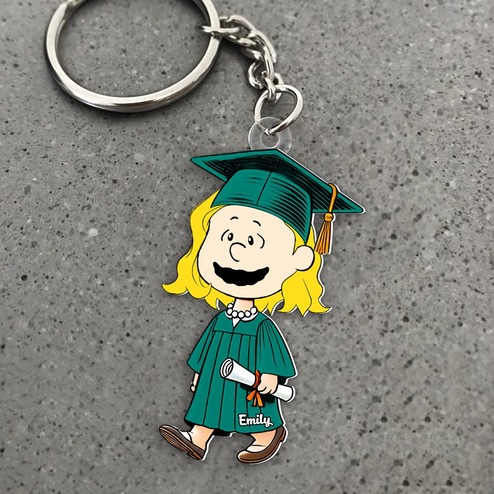 Personalized Gifts For Graduation Keychain 01Ohpu111224 - Image 2