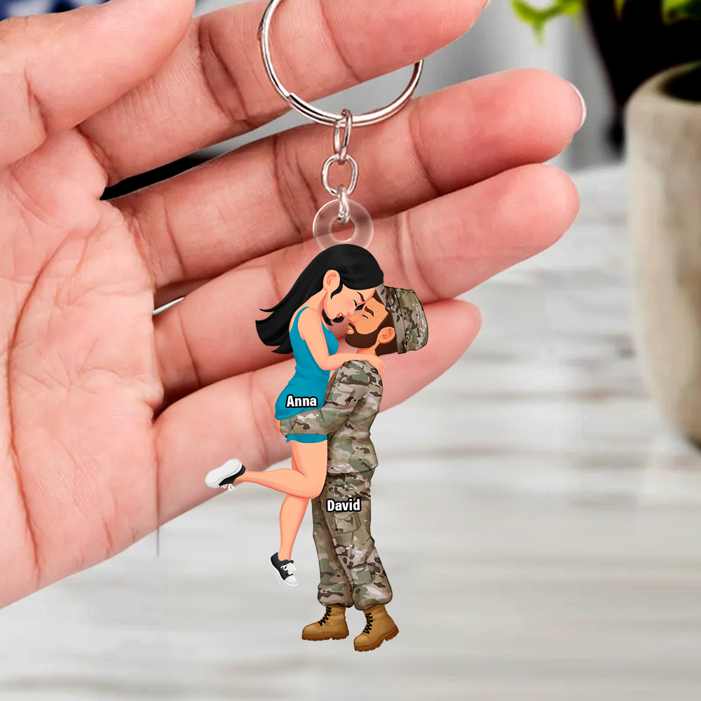 Personalized Gifts For Couple Keychain 05Qhtn100125Pa Custom Job Costumes - Image 6