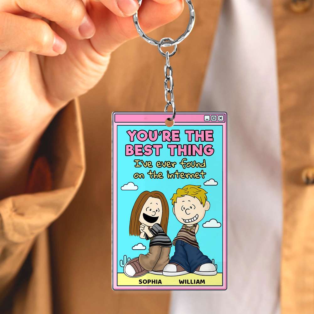 Personalized Gifts For Couple Keychain 02Todt090125Hg - Image 4