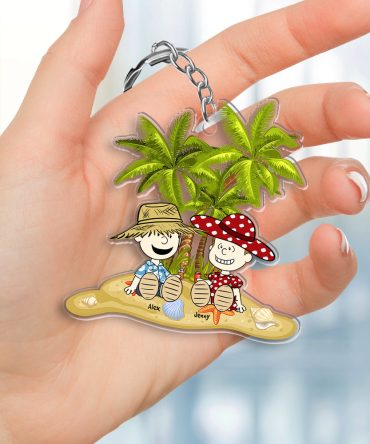Personalized Gifts For Couple Keychain 05Ohmh080125Pa