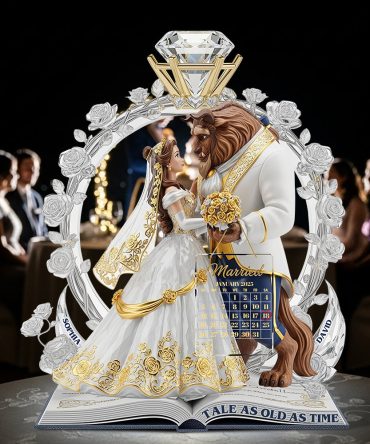 Our Fairytale Begins - Personalized Christmas Gifts For Newlyweds 03Tgdt130625