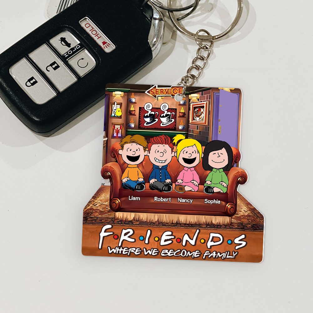 Personalized Gifts For Friends Keychain 03Ohpu160125Hh - Image 2