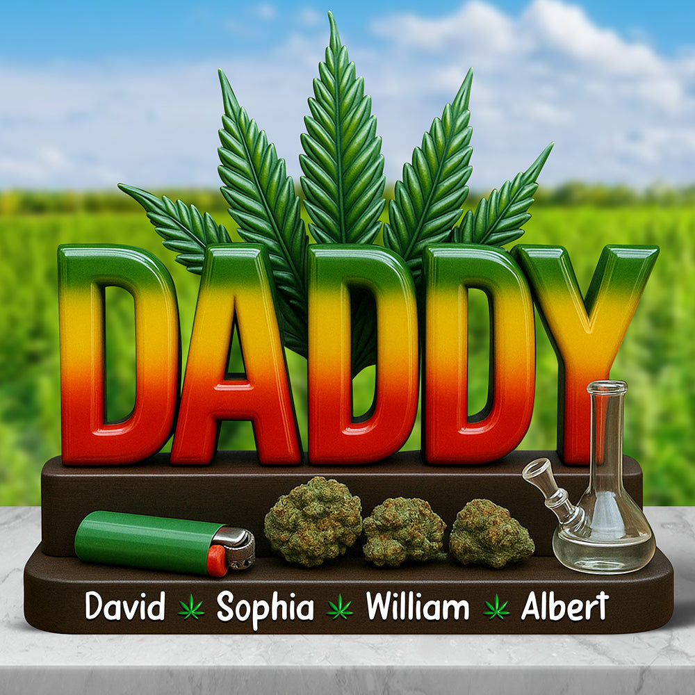 Daddy Acrylic Plaque Gifts For Dad 02Toqn190425
