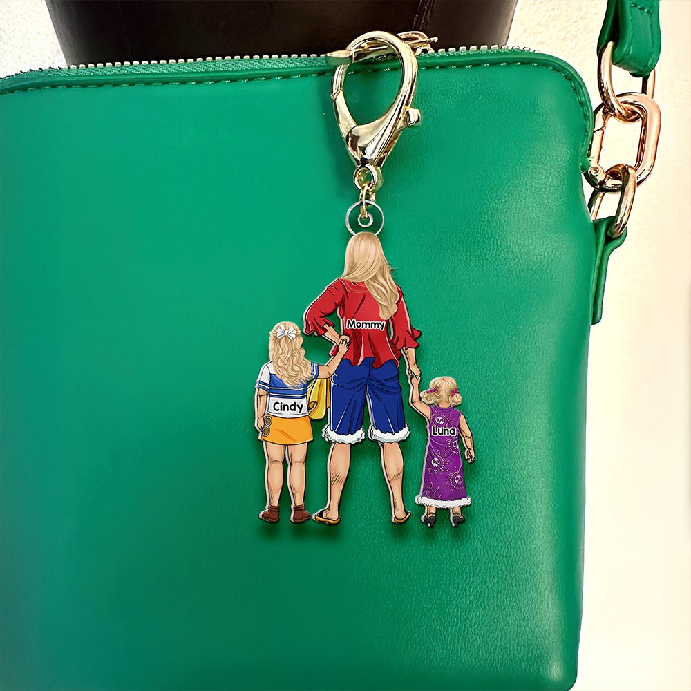 Personalized Gifts For Mom Keychain 02Qhhu220225Pa Pirate Family - Image 4
