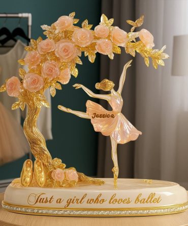 Dreamy Ballet Girl Acrylic Plaque - Personalized Gifts For Ballerina 03Qhlu080725