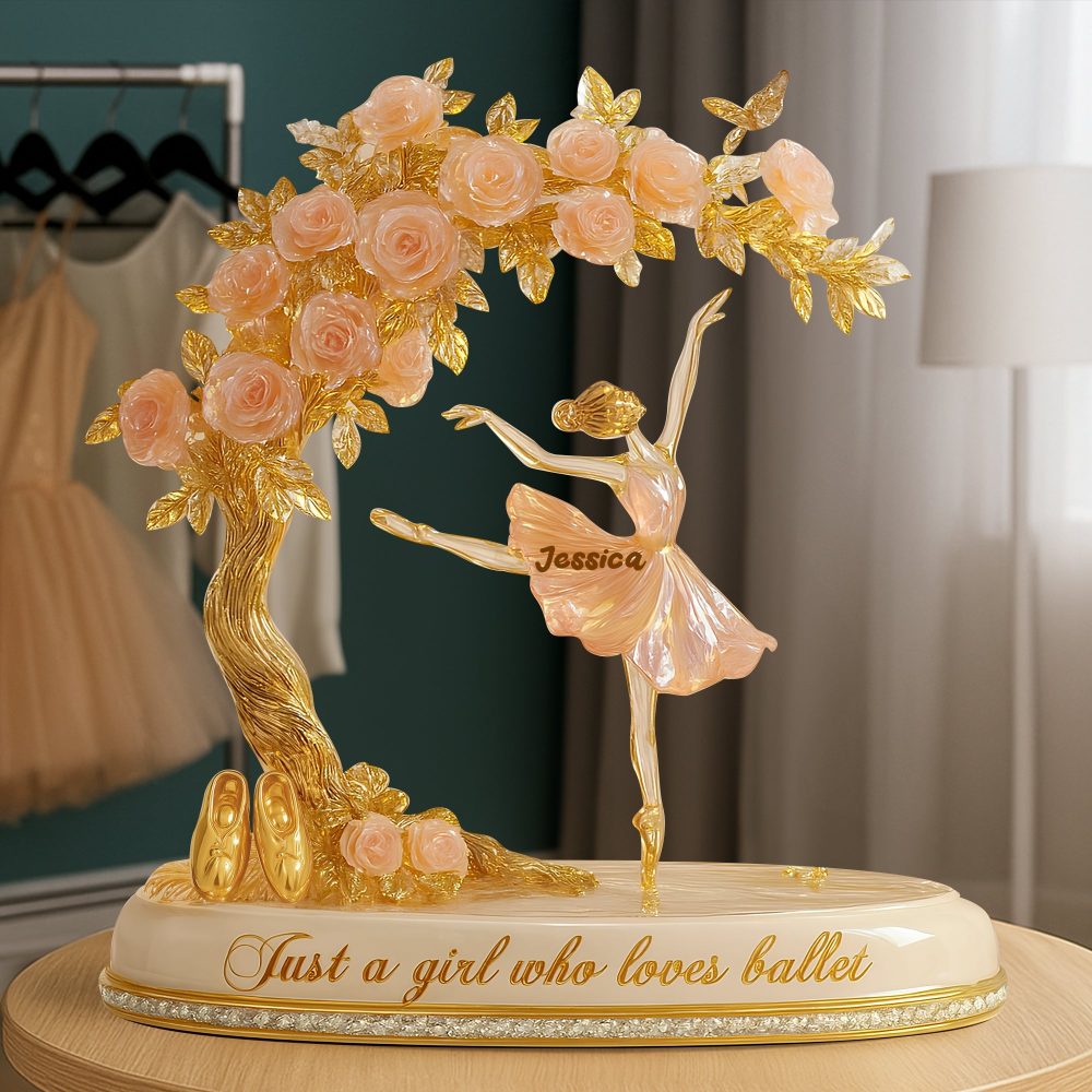 Dreamy Ballet Girl Acrylic Plaque - Personalized Gifts For Ballerina 03Qhlu080725