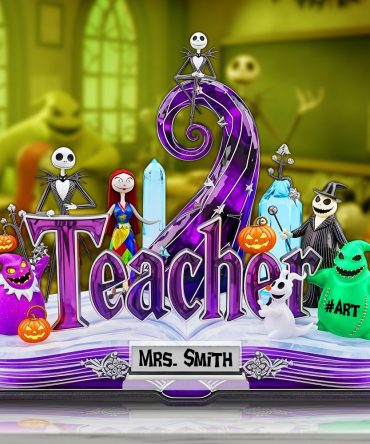 Horror Teacher Plaque - Personalized Gifts For Teacher 04Tglu170625