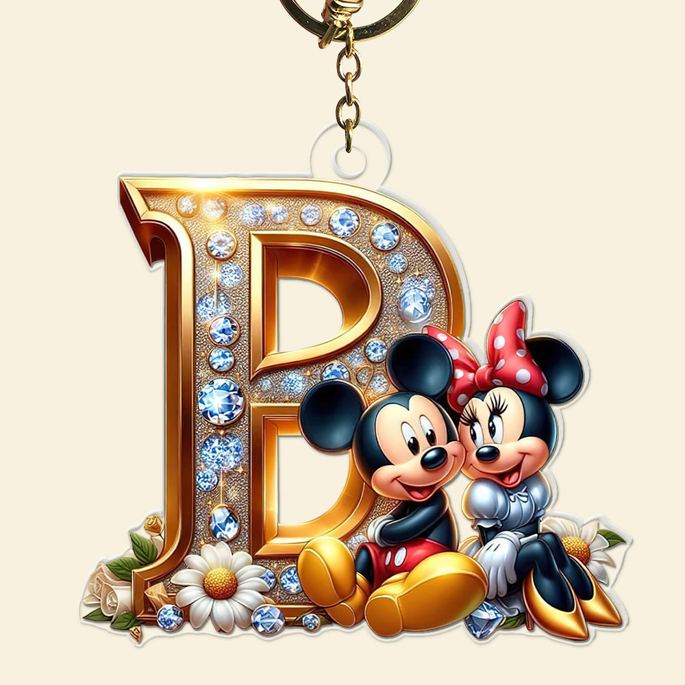 Custom Alphabet Letter Keychain 02Xqqn080225 - Image 6
