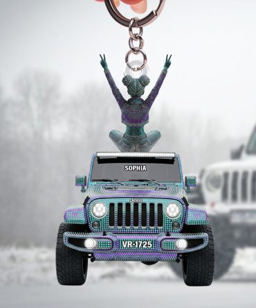 Ride & Shine Keychain - Personalized Gifts For Off Road Lovers 03Ohtn170625