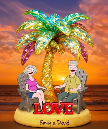 Couple Forever Acrylic Plaque Personalized Gifts For Couple 03Tolu130625Pa