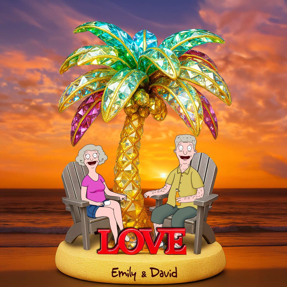 Couple Forever Acrylic Plaque Personalized Gifts For Couple 03Tolu130625Pa