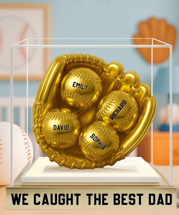 Baseball Dad Acrylic Plaque Personalized Gifts For Dad 02Tgqn170525