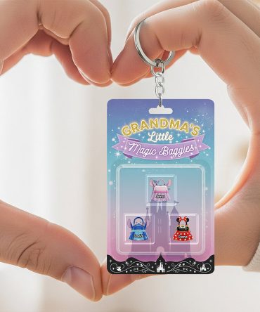 Magic Bag Keychain - Personalized Gifts For Grandma 02Ohqn040825