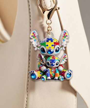 Personalized Gifts For Autism Mom Keychain Mother'S Day Autism Awareness 06Tgtn090425