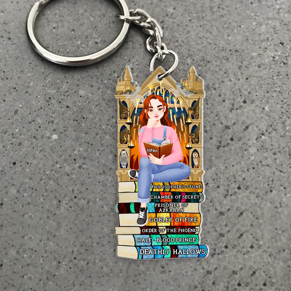 Personalized Gifts For Book Lover Keychain 04Hupu271224Pa