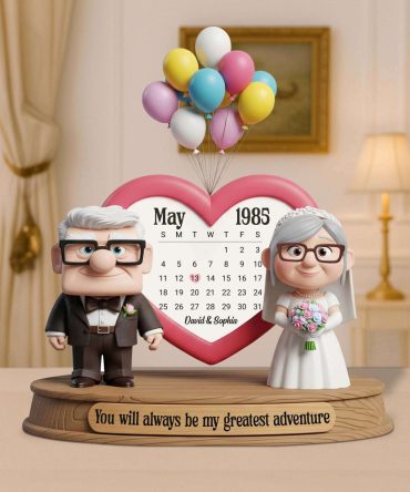 Love Transcends Time Acrylic Plaque Personalized Gifts For Couple 01Natn240525