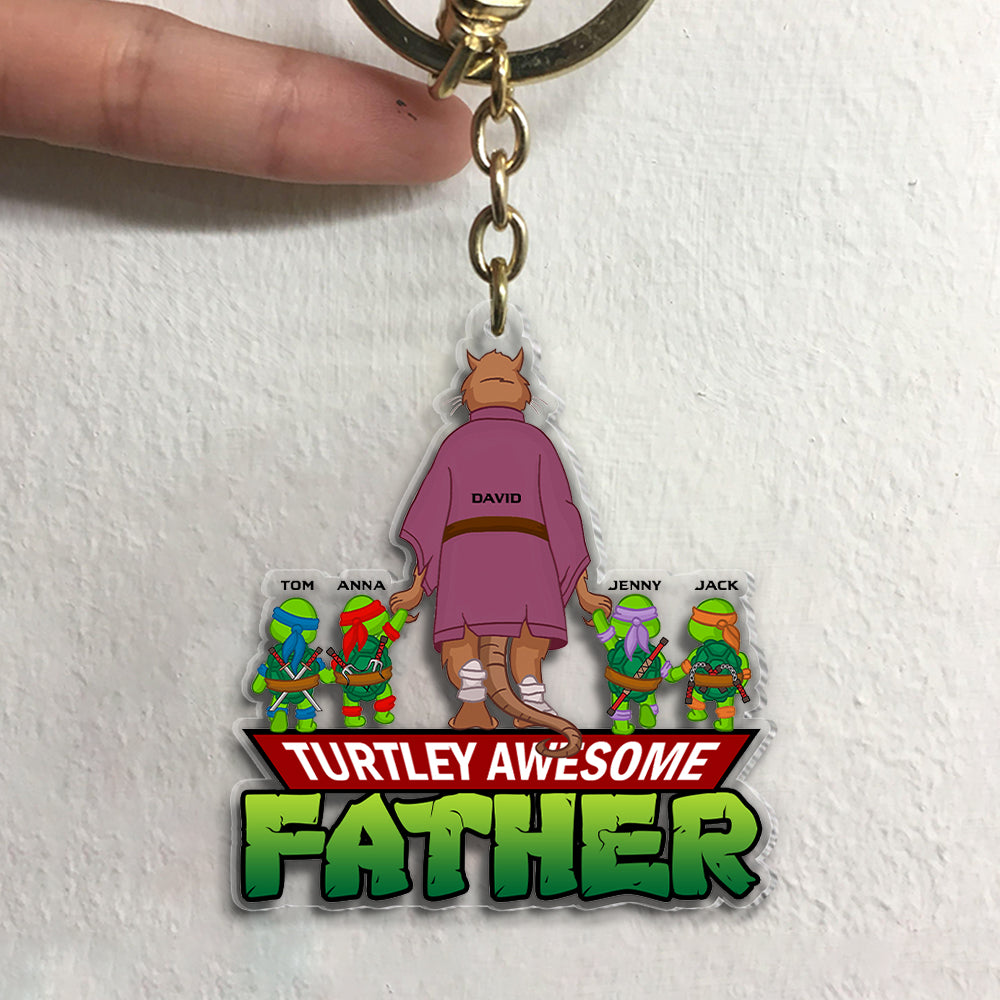 Personalized Gifts For Dad Keychain 05Natn180524