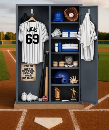 Baseball Personal Locker Acrylic Plaque Personalized Gifts For Baseball Player 03Qhdt070625