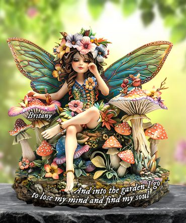 Garden Fairy Acrylic Plaque Personalized Gifts For Garden Girl 01Qhdt270525
