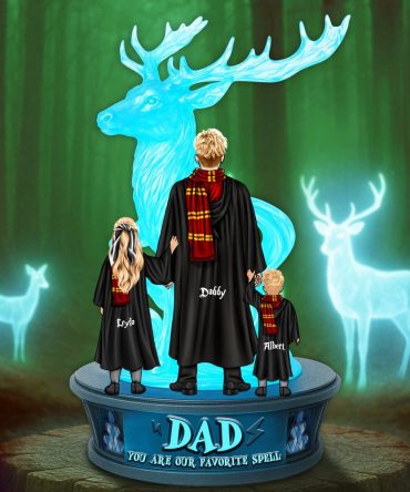 Best Witch Dad Ever Acrylic Plaque Personalized Gifts For Dad 03Ohlu060525