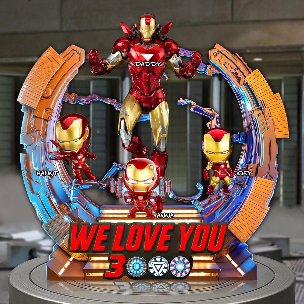 Iron Dad Plaque - Personalized Gifts For Dad 03Hulu160525 - Image 3