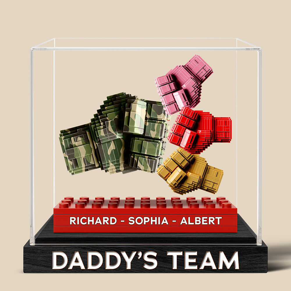 Dad'S Fist Bump Acrylic Plaque - Personalized Gifts For Father 04Ohqn150525 - Image 4