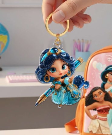 Lovely Princess Acrylic Keychain - Personalized Back To School Gifts For Kid 04Tglu260625