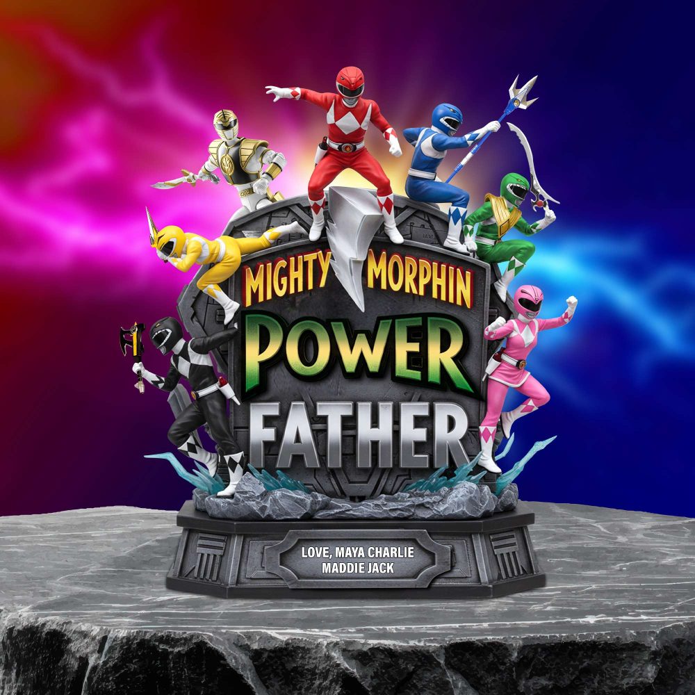 Power Father Acrylic Plaque Personalized Gifts For Dad 01Qhtn140525