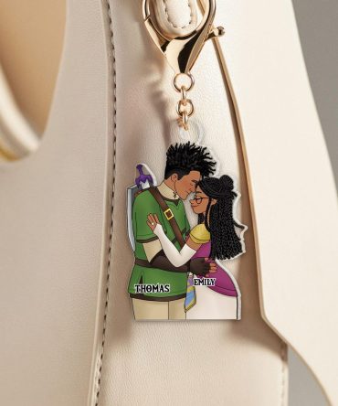 Personalized Gifts For Couple Keychain 01Qhpu110225Hg