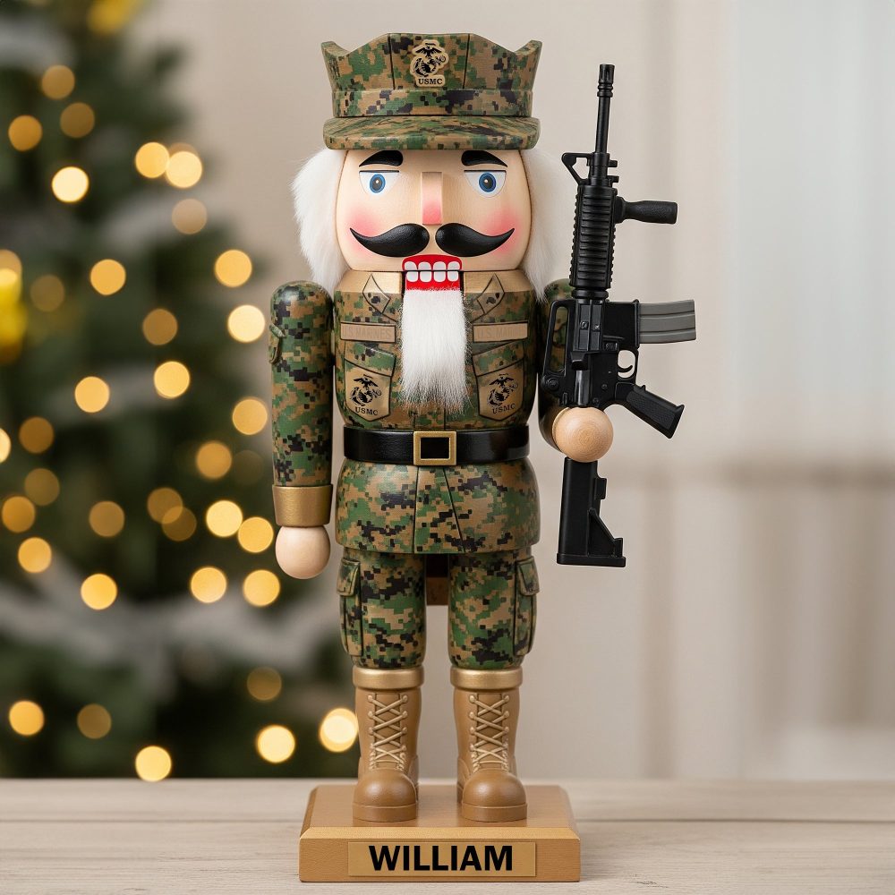 Service Pride Nutcracker Acrylic Plaque - Personalized Gifts For Veteran 04Hylu170925 - Image 4