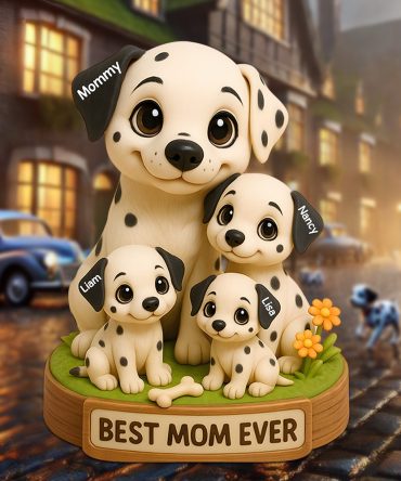 Dog Mom Plaque -  Personalized Gifts For Mom 01Napu160425