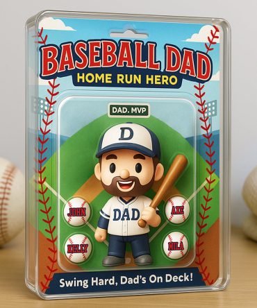 Home Run Dad Acrylic Plaque Personalized Gifts For Dad 02Todt280425